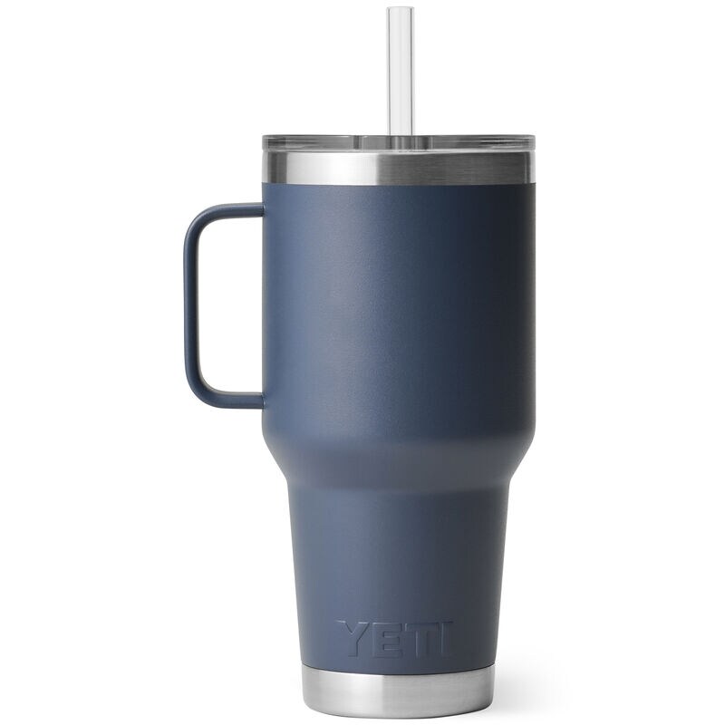 YETI Rambler 35 oz Straw Mug - Navy, Yeti-Navy Blue, hires