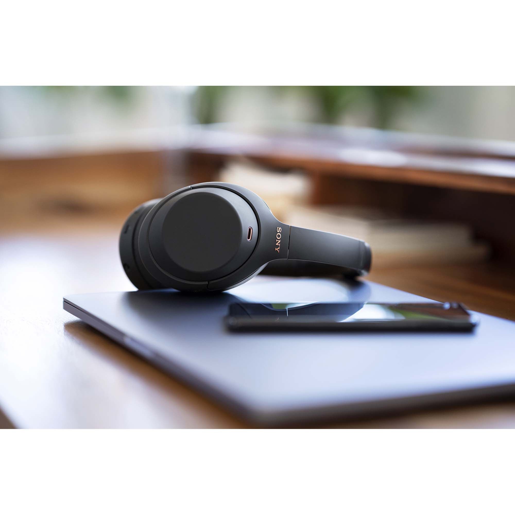 ヘッドホン SONY WH-1000XM4 BLACK Sony WH-1000XM4 Wireless Noise Cancelling Headphones, Black