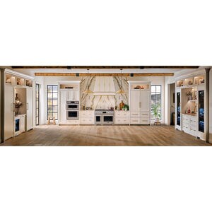 Signature Kitchen Suite 30 in. 6.4 cu. ft. Smart Speed/ Steam Electric Microwave/Wall Oven Combo with True European Convection & Sensor Cooking - Stainless Steel, , hires