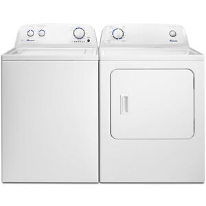 Amana 29 in. 6.5 cu. ft. Gas Dryer with Wrinkle Prevent Option - White, , hires