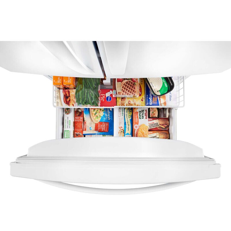 Whirlpool 33 in. 22.1 cu. ft. French Door Refrigerator with Internal Water Dispenser - White, White, hires