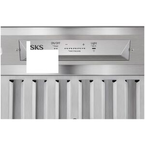 SKS 48 in. Smart Ducted Standard Range Hood with 1200 CFM, 5 Fan Speeds & 2 LED Lights - Stainless Steel, , hires