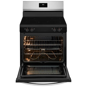 Frigidaire 30 in. 5.3 cu. ft. Electric Range with Smoothtop Burners - Stainless Steel, , hires