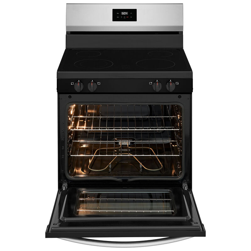 Frigidaire 30 in. 5.3 cu. ft. Electric Range with Smoothtop Burners - Stainless Steel, , hires