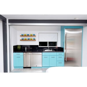 JennAir 15 in. Built-In Undercounter Ice Maker with 25 lb. Ice Storage, Auto-Defrost & Digital Control - Custom Panel Ready, , hires