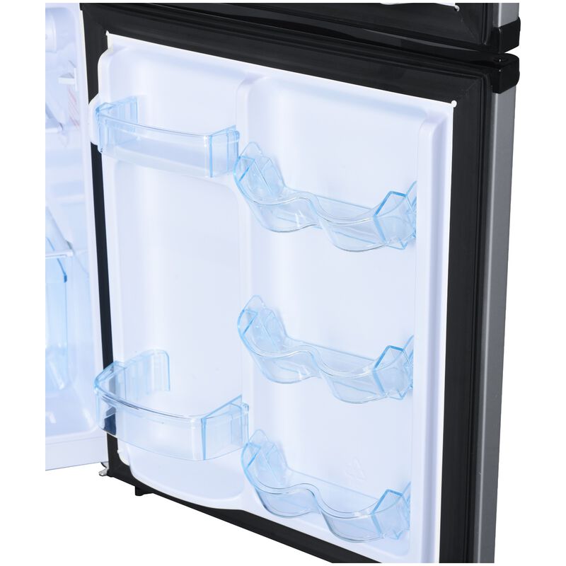 Avanti 19 in. 3.1 cu. ft. Mini Fridge with Top Freezer - Stainless Steel, Stainless Steel, hires