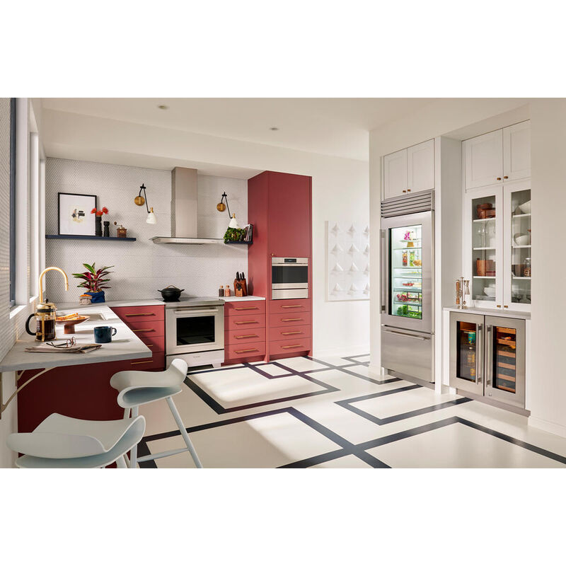 Sub-Zero Classic Series 30 in. Built-In 17.0 cu. ft. Smart Bottom Freezer Refrigerator with Professional Handles- Stainless Steel, , hires