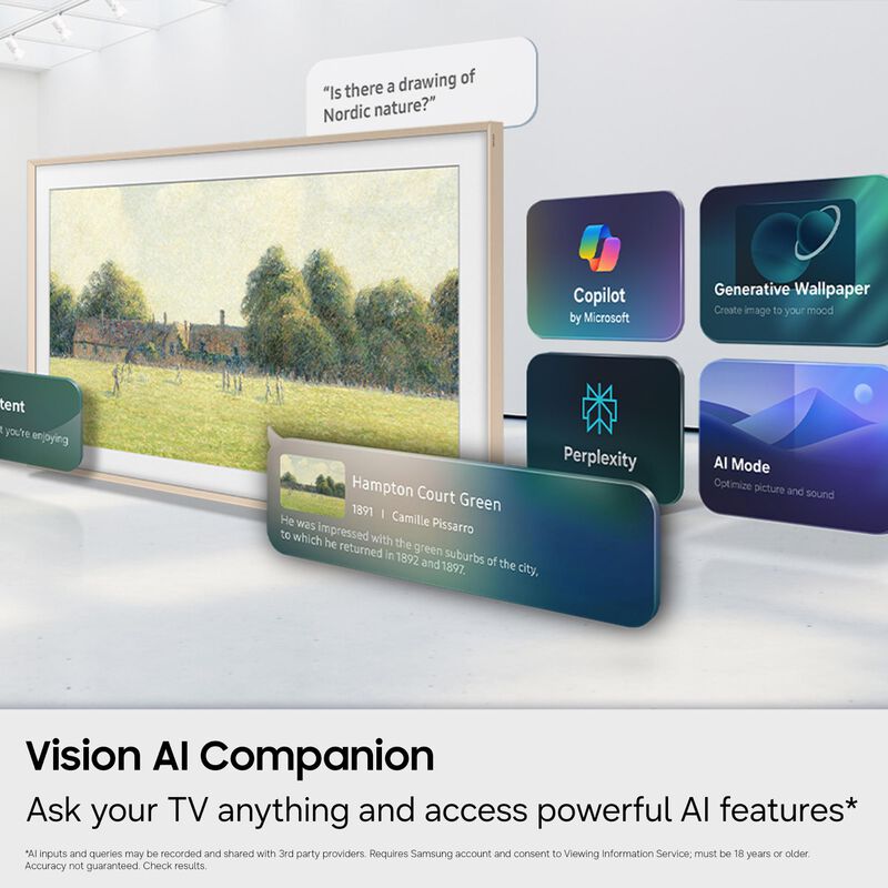 Samsung - 75" Class The Frame (LS03HE) QLED 4K UHD Smart Tizen TV, , hires