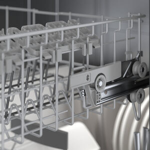 Bosch 800 Series 24 in. Top Control Smart Dishwasher with 42 dBa Sound Level, 3rd-Rack & CrystalDry - Black, Black, hires