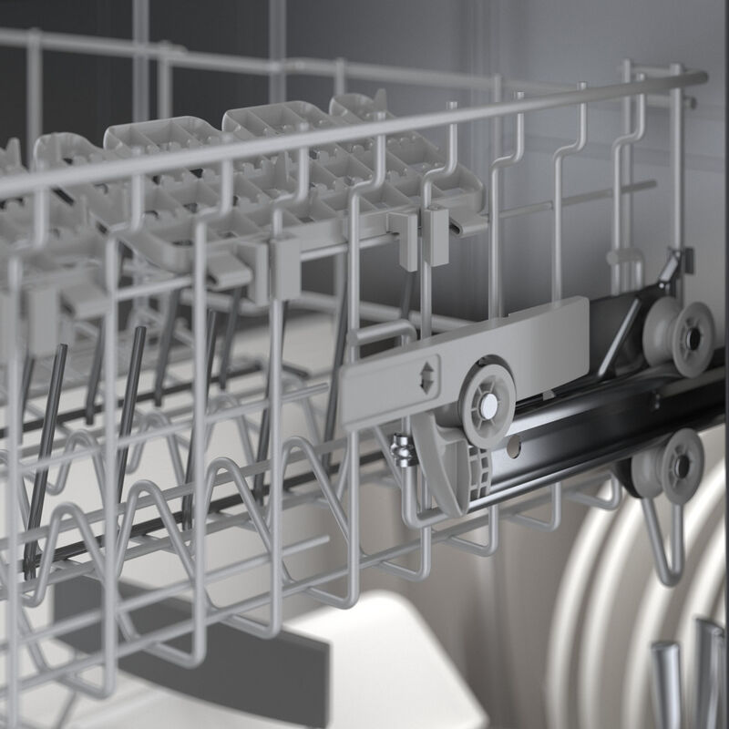 Bosch 800 Series 24 in. Top Control Smart Dishwasher with 42 dBa Sound Level, 3rd-Rack & CrystalDry - Black, Black, hires