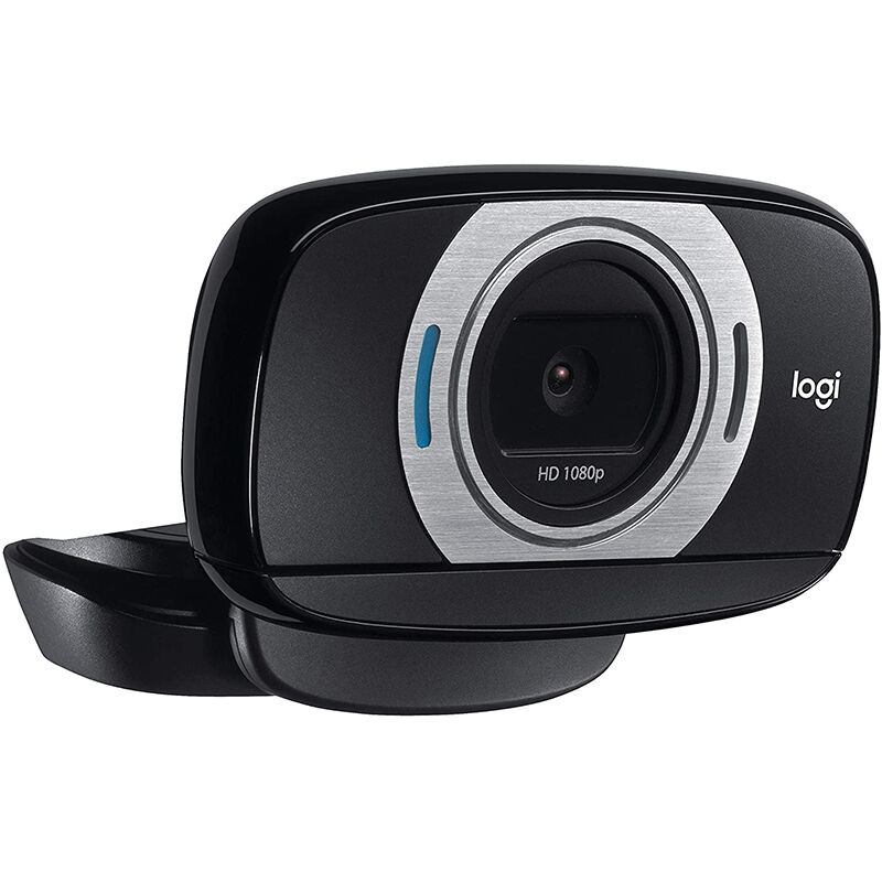 Logitech C615 HD Laptop Webcam with Fold-and-Go Design, 360-Degree Swivel, , hires