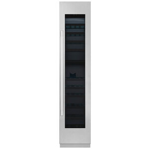 Signature Kitchen Suite 18 in. Built-In Smart Wine Cooler with 71 Bottle Capacity, Dual Temperature Zone & Digital Control - Custom Panel Ready, , hires