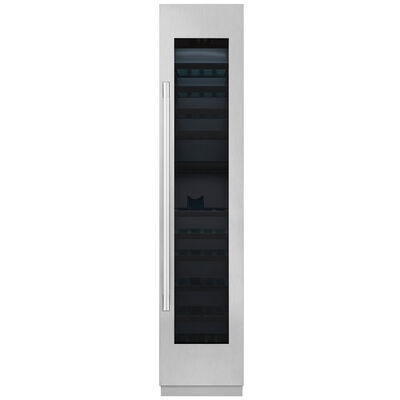 Signature Kitchen Suite 18 in. Built-In Smart Wine Cooler with 71 Bottle Capacity, Dual Temperature Zone & Digital Control - Custom Panel Ready | SKSCW181RP