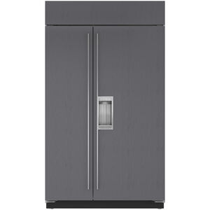 Sub-Zero Classic 48 in. 28.4 cu. ft. Built-In Smart Counter Depth Side-by-Side Refrigerator with External Water Dispenser - Custom Panel Ready, , hires