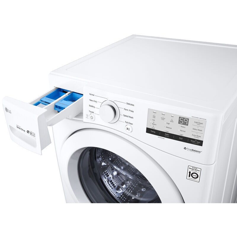 LG 27 in. 4.5 cu. ft. Stackable Front Load Washer - White, , hires