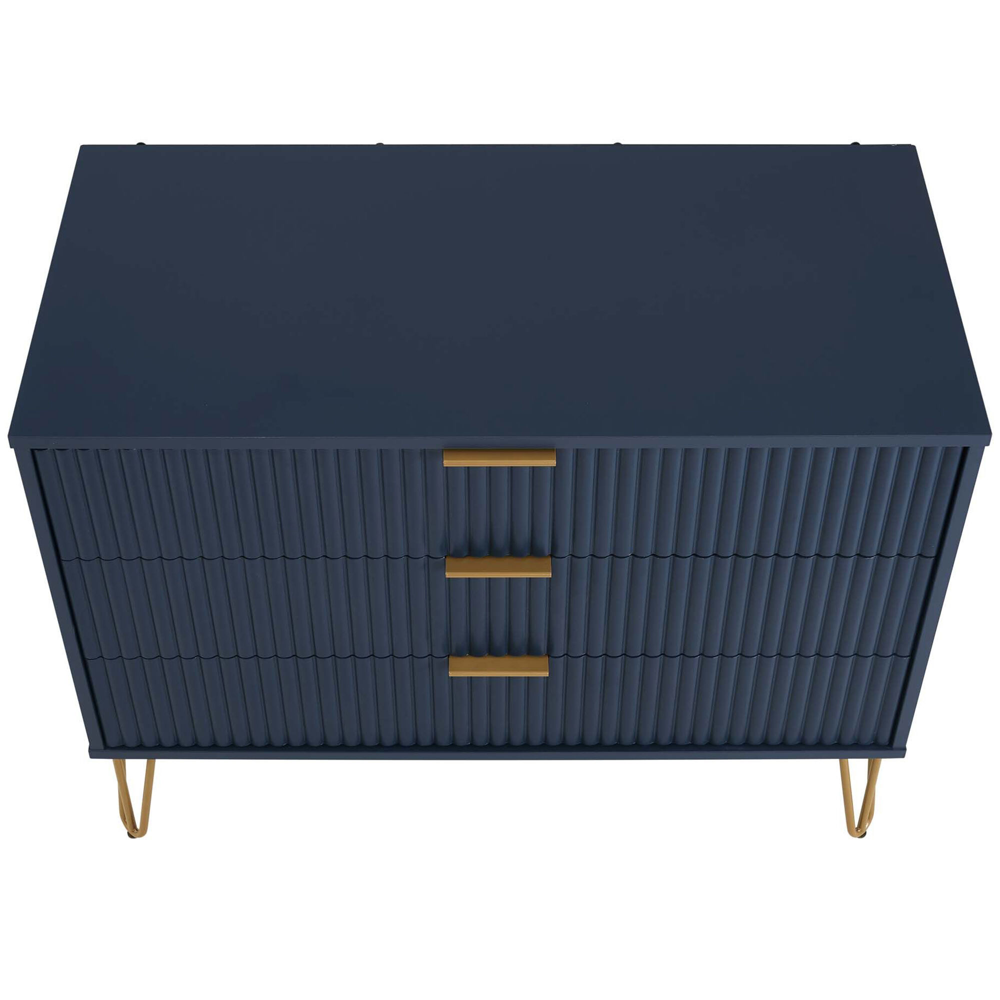 洋楽 Baimei Bystander & Midnight Blue Melody Pacific Blue Upholstered Panel Bedroom Set from Coaster