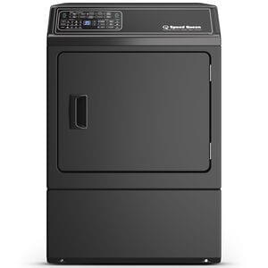 Speed Queen DF7 27 in. 7.0 cu. ft. Gas Dryer with Pet Plus Cycle, Sensor Dry, Sanitize & Steam Cycle - Matte Black