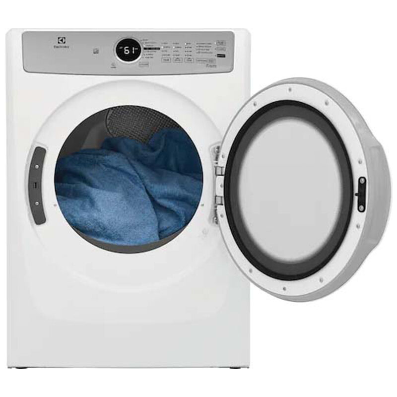 Electrolux 300 Series 27 in. 8.0 cu. ft. Stackable Electric Dryer with Luxury-Quiet Sound System & Sensor Dry - White, , hires