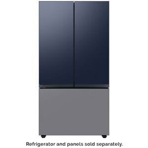 Samsung BESPOKE 3-Door French Door Bottom Panel for Refrigerators - Stainless Steel, , hires