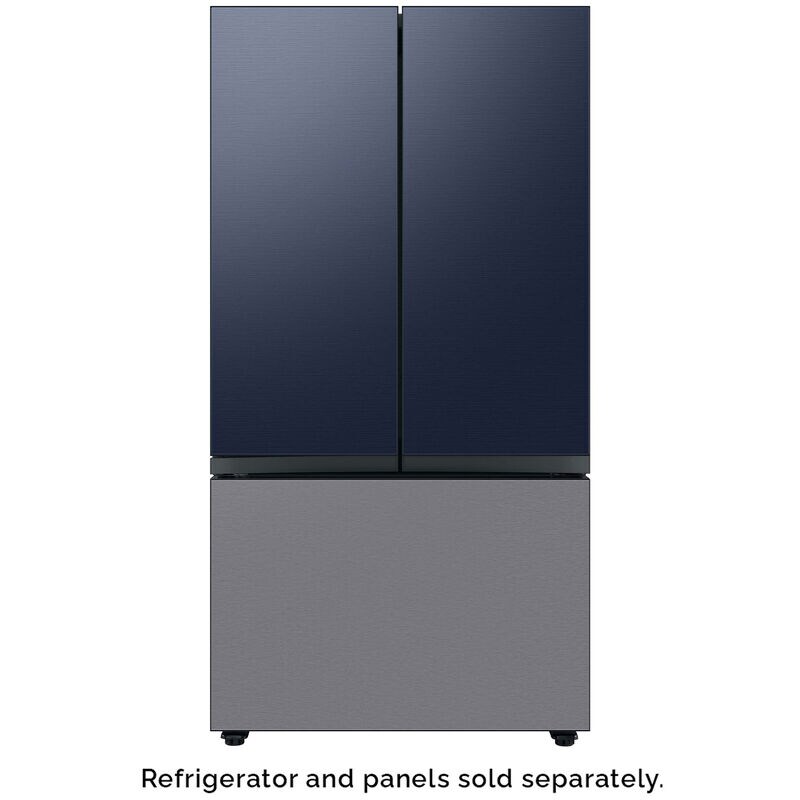 Samsung BESPOKE 3-Door French Door Bottom Panel for Refrigerators - Stainless Steel, , hires