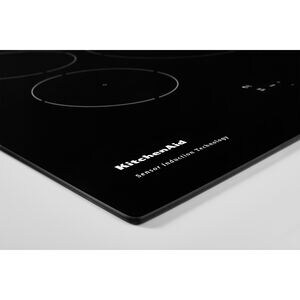 KitchenAid 30 in. 5-Burner Induction Cooktop with Simmer Burner & Power Burner - Black, , hires