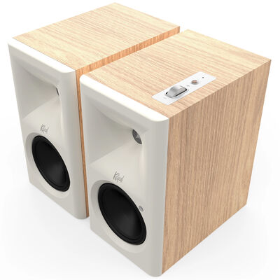 Klipsch The Fives II Dolby Atmos 5.25" Powered Speakers (Pair) - Red Oak | FIVESIIRO