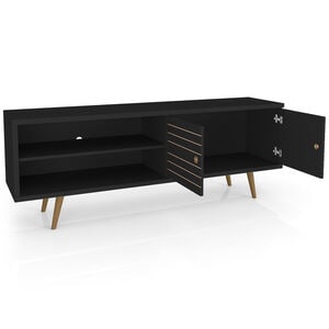 Manhattan Comfort Liberty 63" TV Stand - Black, , hires