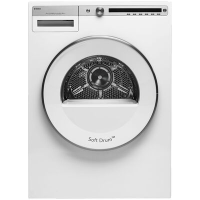 Asko Logic Series 23 in. 5.1 cu. ft. Stackable Electric Dryer with Sensor Dry - White | T411VDW