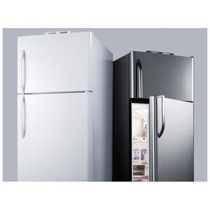 Summit 30 in. 20.5 cu. ft. Top Freezer Refrigerator - Stainless Steel, , hires