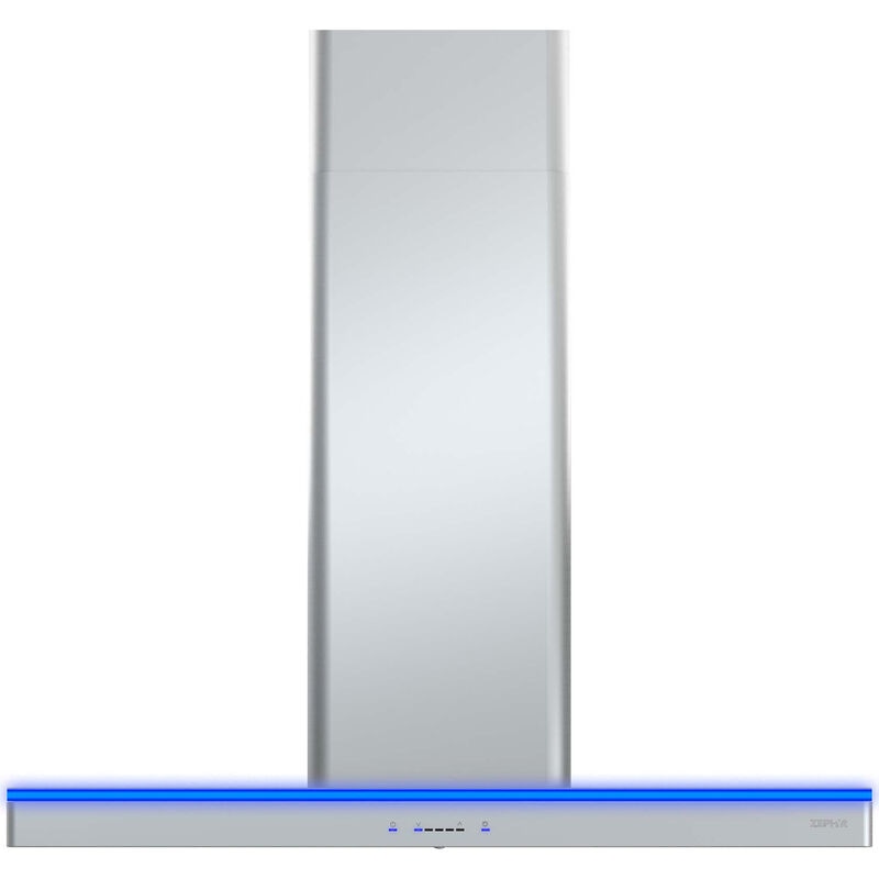 Zephyr 36 in. Chimney Style Range Hood with 5 Speed Settings, 600 CFM & 2 LED Lights - Stainless Steel, , hires