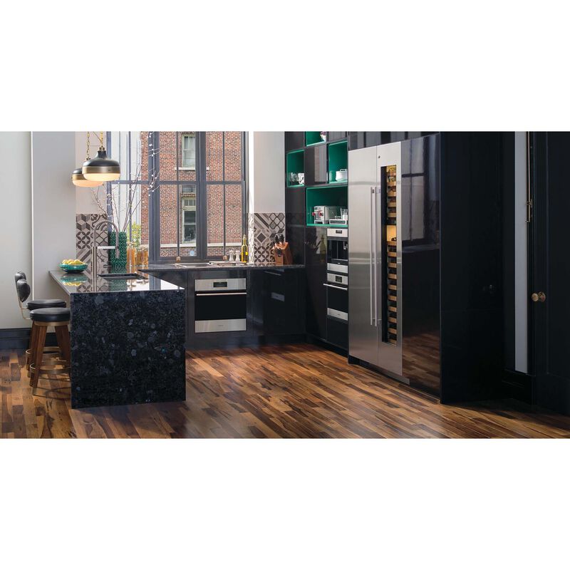 Sub-Zero Designer Series 18 in. Built-in Smart Wine Column Storage with Wood Racks, Dual Temperature Zones & 59 Bottle Capacity - Custom Panel Ready, , hires