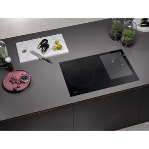 Miele 30 in. 4-Burner Smart Induction Cooktop with Power Burner - Black, , hires