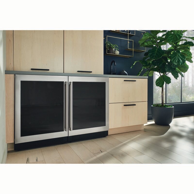 Electrolux 24 in. 5.1 cu. ft. Built-in Beverage Center with Pull-Out Shelves & Digital Control - Stainless Steel, , hires