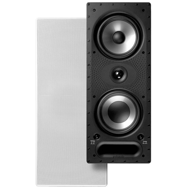 Polk Premium In-Wall Speaker with 6.5" Drivers (Each) - White, , hires