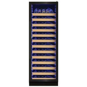 XO 24 in. Built-In/Freestanding 15.0 cu. ft. Wine Cooler with 135 Bottle Capacity, Single Temperature Zone & Digital Control - Black, , hires