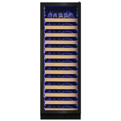 XO 24 in. Built-In/Freestanding 15.0 cu. ft. Wine Cooler with 135 Bottle Capacity, Single Temperature Zone & Digital Control - Black | XOU2470WGB