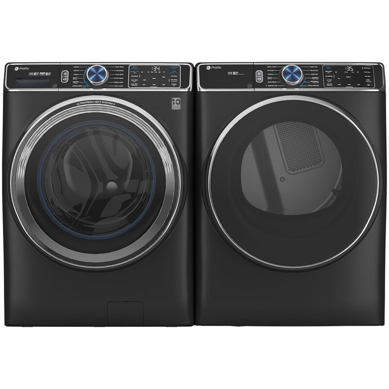 GE Profile 28 in. 5.3 cu. ft. Smart Front Load Steam Washer with