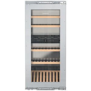 Liebherr 22 in. Built-In Wine Cabinet with Dual Zones & 48 Bottle Capacity - Custom Panel Ready, , hires