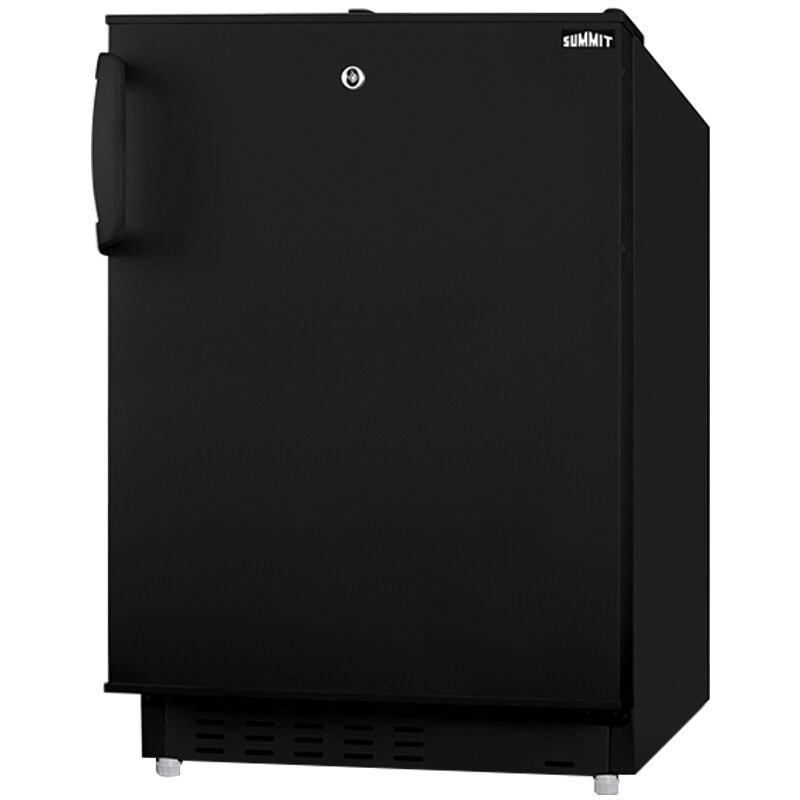 Summit 20 in. 2.6 cu. ft. Undercounter Refrigerator - Black, , hires