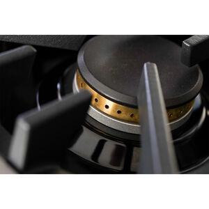 JennAir Rise Series 48 in. 6.3 cu. ft. Smart True European Convection Double Oven Dual Fuel Range with 6 Sealed Burners & Griddle - Stainless Steel, , hires