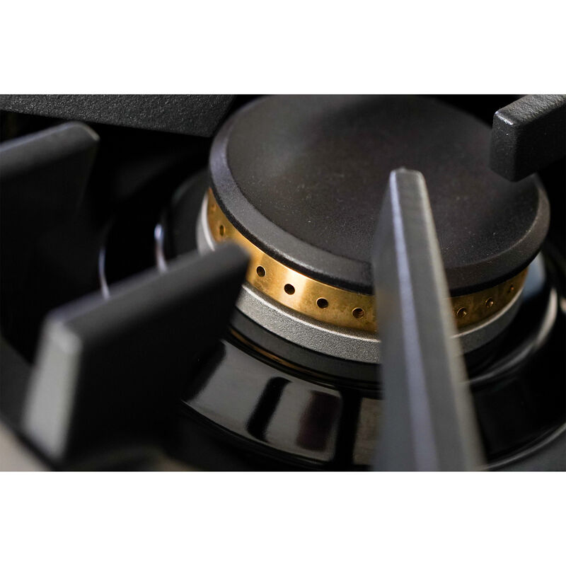 JennAir Rise Series 48 in. 6.3 cu. ft. Smart True European Convection Double Oven Dual Fuel Range with 6 Sealed Burners & Griddle - Stainless Steel, , hires