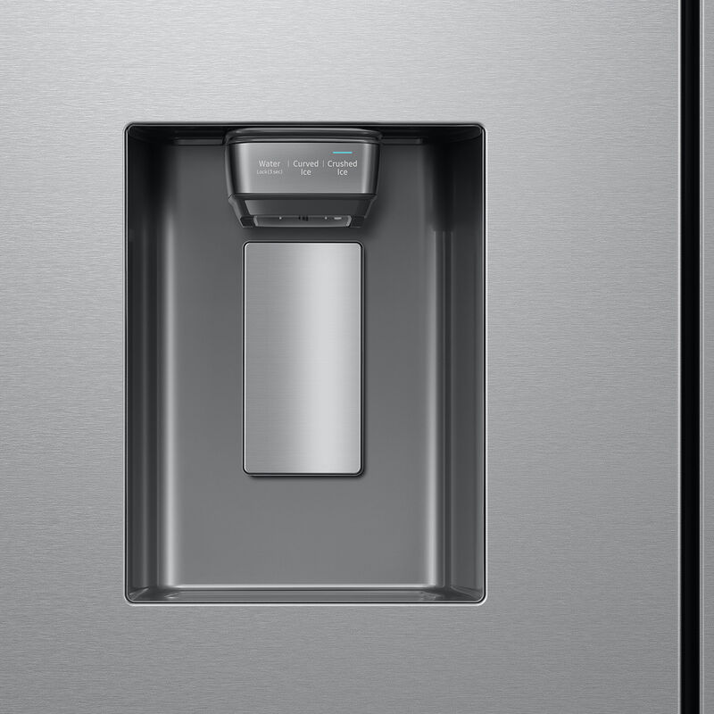 Samsung 36 in. 25.5 cu. ft. Smart Counter Depth French Door Refrigerator with Ice & Water Dispenser - Stainless Steel, , hires