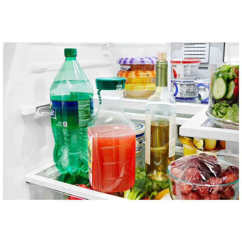 Whirlpool 30 in. 19.7 cu. ft. French Door Refrigerator with Water Dispenser - Black Stainless, Black Stainless, hires