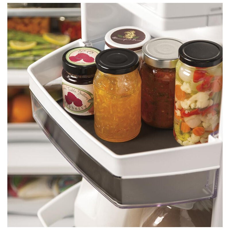 GE Profile 36 in. 22.1 cu. ft. Built-In Counter Depth French Door Refrigerator with Ice & Water Dispenser - Fingerprint Resistant Stainless, Fingerprint Resistant Stainless, hires