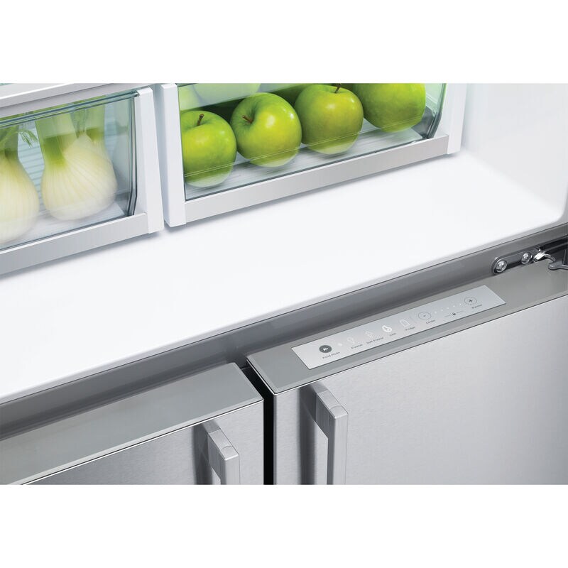 Fisher & Paykel Series 7 36 in. 19 cu. ft. Smart Counter Depth 4-Door French Door Refrigerator with Water Dispenser - Stainless Steel, , hires