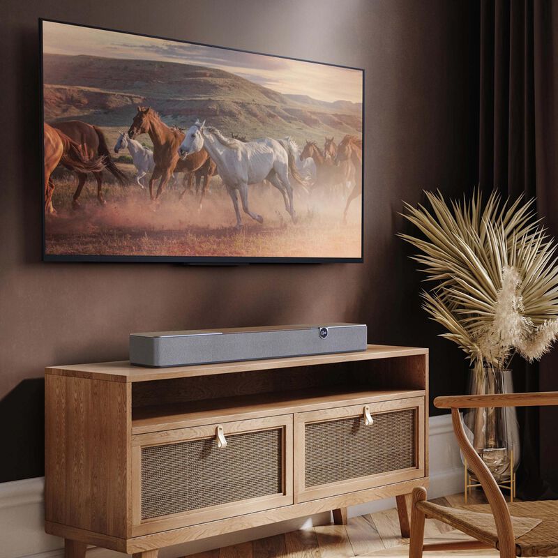 Klipsch 2.1 Channel Dolby Atmos Sound Bar with Bluetooth & Built-In Subwoofer - Walnut, , hires