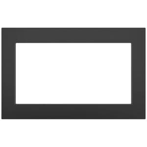 GE Built-In Trim Kit for Microwaves - Black, , hires