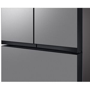 Samsung Bespoke 36 in. 24 cu. ft. Smart Counter Depth French Door Refrigerator with Internal Water AutoFill Pitcher - Stainless Steel, Stainless Steel, hires