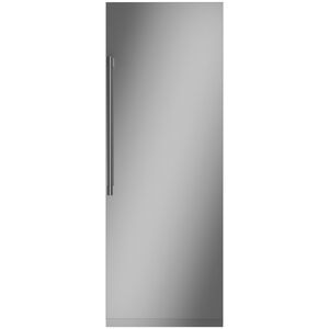 Monogram 30" Fully Integrated Column Right Hinge Door Panel - Stainless Steel, , hires