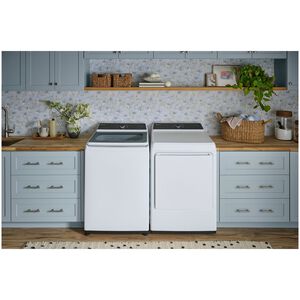 Electrolux 400 Series 27 in. 5.8 cu. ft. Top Load Washer with Agitator & LuxCare Wash System - White, , hires